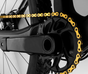 KMC X12 Ti-N Chain - 12 Speed - 126L - Gold / Black