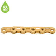Load image into Gallery viewer, KMC X Flat SL SRAM fit 12/13 Speed Waxed Chain - 126L - Ti-N Gold | High on Bikes