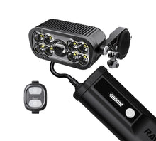Load image into Gallery viewer, Ravemen XR6000 LED Front Light USB Rechargeable + Remote