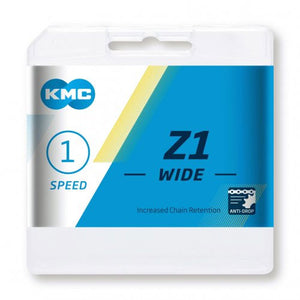 KMC Z1 - Single Speed 1/8" Chain - 112L - Silver