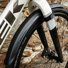 Load image into Gallery viewer, Mucky Nutz Zennor Gravel Bike Front Mudguard - Black | High on Bikes