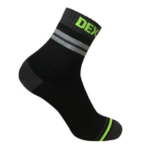 Load image into Gallery viewer, DexShell Pro Visability - Waterproof Cycling Socks - Black / Grey