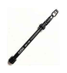 A2Z E-Tru 12mm Bolt Through Quick Release Axle - Black