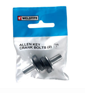 Weldite Allen Key Crank Bolts x 2