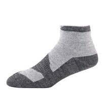 Load image into Gallery viewer, SealSkinz Walking Thin Socklet - Grey Marl / Dark Grey