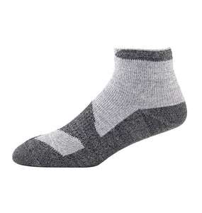 SealSkinz Walking Thin Socklet - Grey Marl / Dark Grey