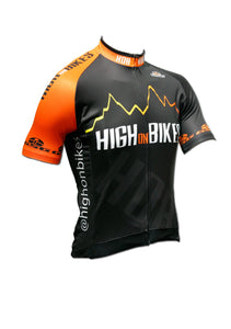 High on Bikes V4 - Short Sleeve Cycling Jersey