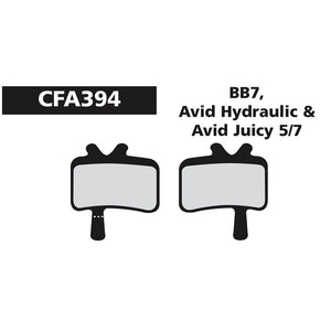 EBC - CFA394 - Green - Avid BB 7 Juicy 5/7 Disc Brake Pads