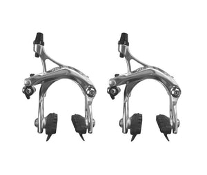 Tektro R359 Long Drop 57mm Road Bike Brake Calipers - Silver