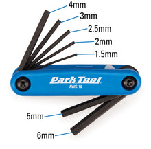 Load image into Gallery viewer, Park Tool AWS-10 Hex Wrench Multi Tool