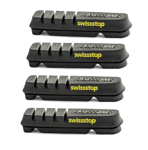 Swissstop Flash EVO - Black Prince - Carbon Rim - Road Brake Pads - Shimano / Sram