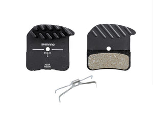 Shimano H03A - Resin Disc Brake Pads Alloy Backed with Cooling Fins