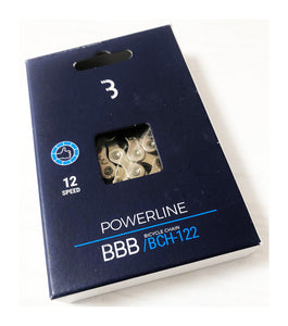 BBB Powerline Chain - 12 Speed Chain - 126 Link - BCH-122