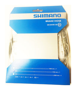 Shimano SM-BH90-SB Brake Hose for XT/XTR - REAR - 1700mm - Black / Silver