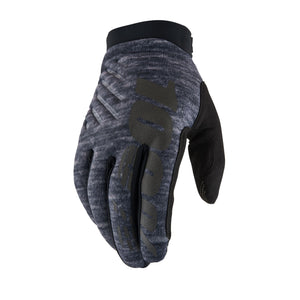 100% Brisker Cold Weather Stripe Mountain Bike Gloves