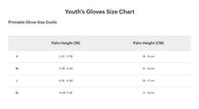 Load image into Gallery viewer, 100% Brisker Youth Cold Weather MTB Gloves Stripe