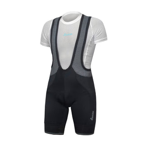 Lusso Active Aero Bib Shorts Black High on Bikes