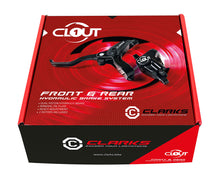 Load image into Gallery viewer, Clarks Clout1 Hydraulic Disc Brake Set - F &amp; R - 160mm