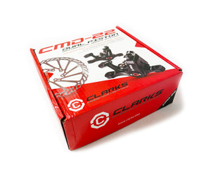 Clarks CMD-22 Mechanical Road Disc Brakes - Front and Rear - 160/140mm