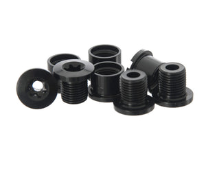 Race Face Alloy Chainring Bolt / Nut Pack - Torx - Black x 4