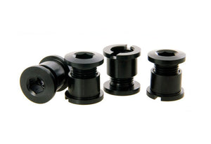 Race Face Alloy Chainring Bolt / Nut Pack - Allen Key - Black x 4