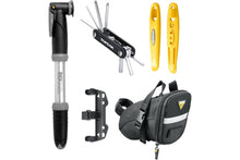 Load image into Gallery viewer, Topeak Deluxe Cycling Accessory Kit Seat Bag - Multi Tool - Pump / Tyre Levers