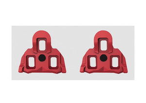Exustar E-RSL1 Cleats for Exustar EPS-L & Shimano SPD-SL Pedals - Red Float