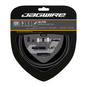 Jagwire 2 x Elite Sealed Gear Shift Cable Set