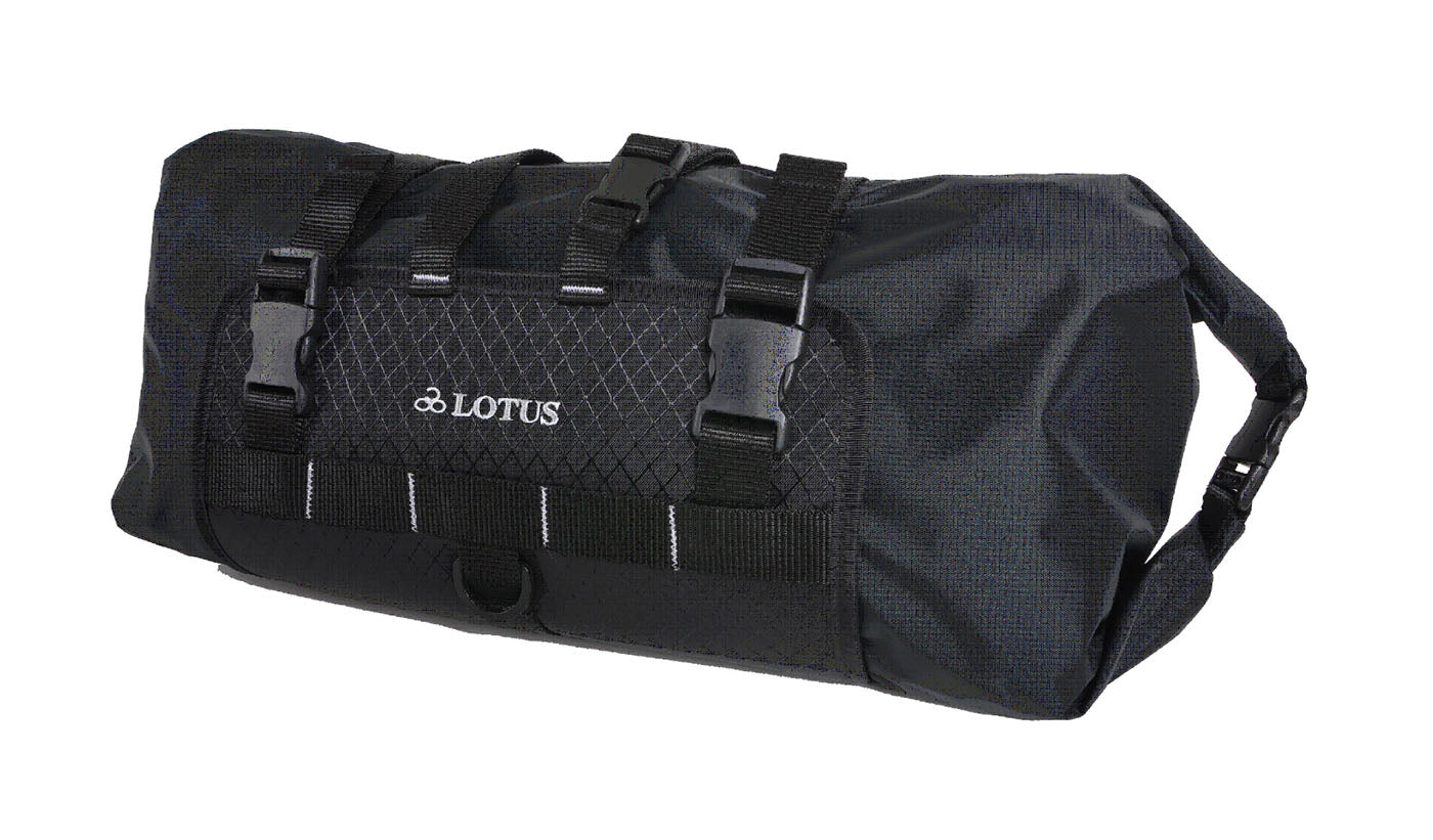 Lotus Explorer Handlebar Bag with Dry Bag Black