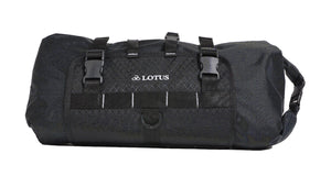 Lotus Explorer Handlebar Bag with Dry Bag - Black
