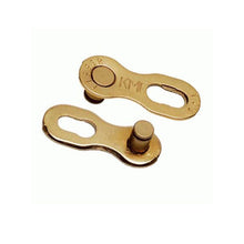 Load image into Gallery viewer, KMC 10 Missing Link For KMC or Shimano 10 Speed Chain - Gold