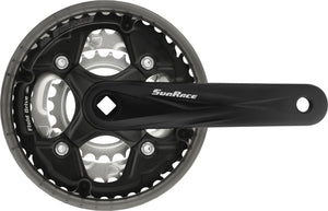 SunRace FCM500 Triple Chainset Square Taper - 7/8 Speed