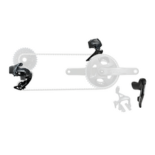 Load image into Gallery viewer, SRAM Force eTap AXS - 2 x 12 Speed Rim Brake - Road Bike Groupset