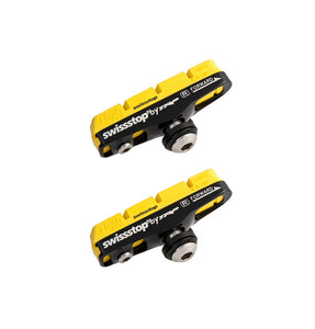Swissstop Flash Pro - Yellow King - Carbon Rim - FULL - Road Brake Pads - Shimano / Sram