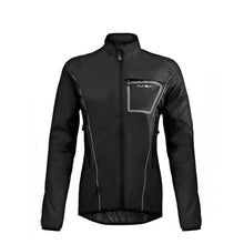 Load image into Gallery viewer, Funkier Ladies Waterproof Cycling Jacket - J1403 - Black