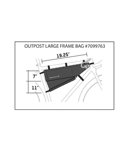 Blackburn Outpost Frame Bag - Large