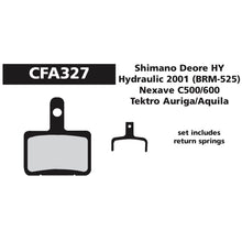 Load image into Gallery viewer, EBC - CFA327 - Green - Shimano Deore Mini Disc Brake Pads