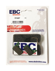 EBC - CFA667 - Green - Sram Red 22/Force CX1/22 Rival 22 2014 - Disc Brake Pads