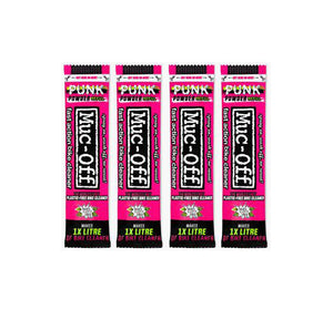 Muc-Off Punk Powder Bike Cleaner - 4 Pack & Spray Bottle Bundle