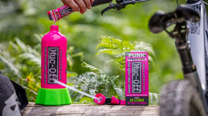 Muc-Off Punk Powder Bike Cleaner - 4 Pack & Spray Bottle Bundle