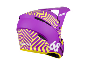 SixSixOne Reset Full Face Helmet - Dazzle Purple