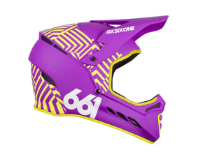 SixSixOne Reset Full Face Helmet - Dazzle Purple