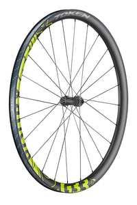Token RoubX Carbon Disc Gravel 700c / 29" Wheelset - NEON