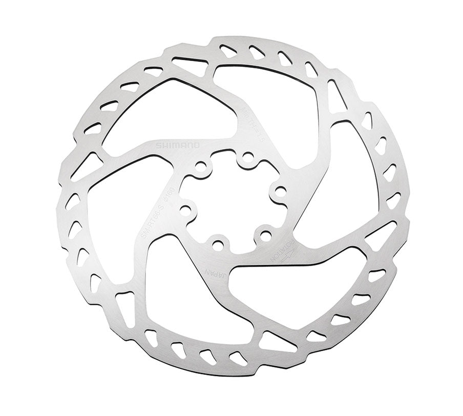 Shimano SM-RT66 180mm 6-Bolt MTB Disc Brake Rotor – Fits SLX, Deore (RT66S)