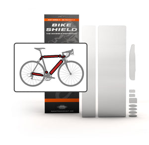 Bike Shield Full Pack - Regular - Frame Protector Set - Clear