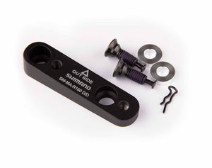 Shimano Disc Brake Adapter - Flat Mount Caliper / Road - Rear 160mm
