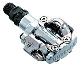 Shimano PD-M520 SPD Clipless MTB Pedals + Cleats
