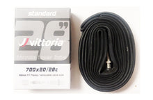 Load image into Gallery viewer, Vittoria Standard RVC Road Bike Inner Tube 700 x 20-28 - 40/60/80mm Valve Presta