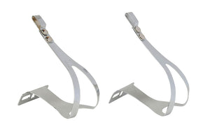 Zefal Christophe Classic Steel Road / Track Bike Toe Clips - L / XL