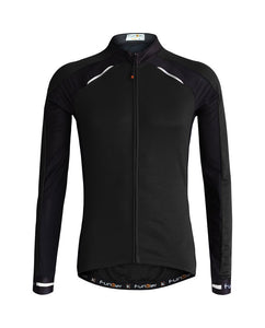 Funkier Talana Thermal Long Sleeve Jersey - Black